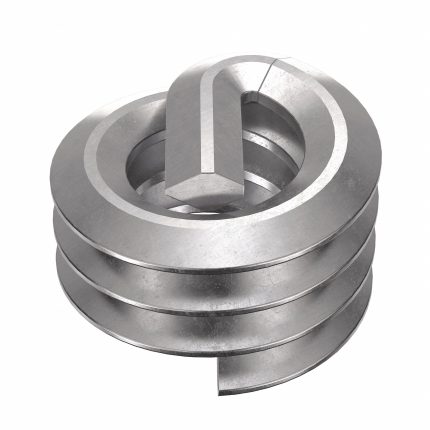 HELI-COIL Helical Insert: Tanged Tang Style, Free-Running, #6-32 Thread Size, 100 PK