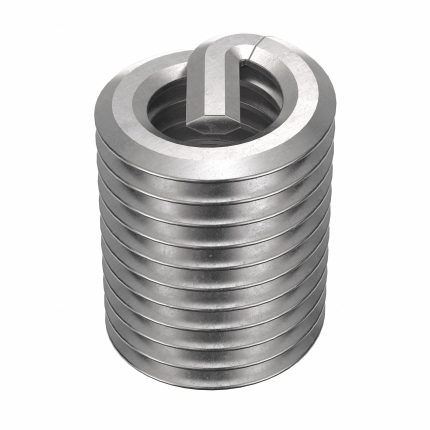 HELI-COIL Helical Insert: Tanged Tang Style, Free-Running, M3-0.50 Thread Size, 100 PK