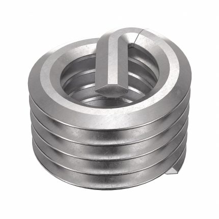 HELI-COIL Helical Insert: Tanged Tang Style, Free-Running, M5-0.80 Thread Size, 100 PK