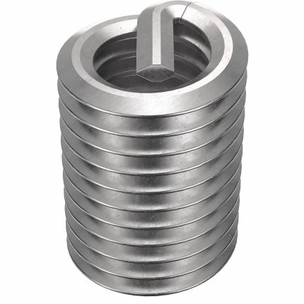 HELI-COIL Helical Insert: Tanged Tang Style, Free-Running, M6-1.00 Thread Size, 100 PK