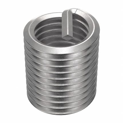 HELI-COIL Helical Insert: Tanged Tang Style, Free-Running, 7/8"-9 Thread Size, 1 5/16 in Overall Lg