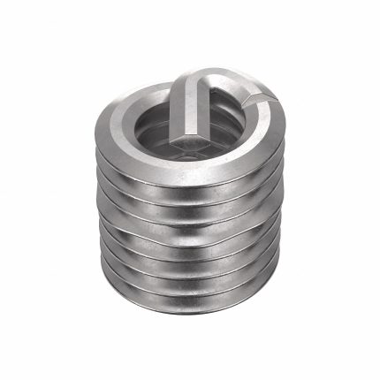 HELI-COIL Helical Insert: Tanged Tang Style, Free-Running, M4-0.70 Thread Size, Plain, 1,000 PK