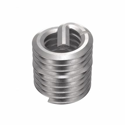 HELI-COIL Helical Insert: Tanged Tang Style, Free-Running, M5-0.80 Thread Size, Plain, 1,000 PK