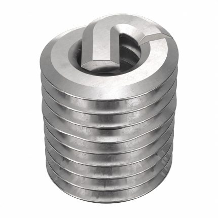 HELI-COIL Helical Insert: Tanged Tang Style, Free-Running, #2-56 Thread Size, 1,000 PK
