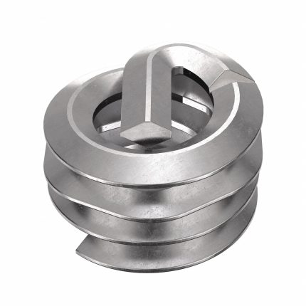HELI-COIL Helical Insert: Tanged Tang Style, Free-Running, #6-32 Thread Size, 1,000 PK