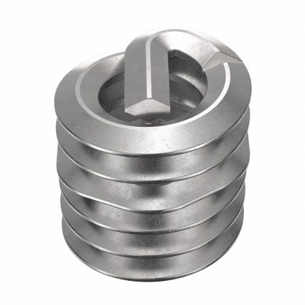 HELI-COIL Helical Insert: Tanged Tang Style, Free-Running, #6-32 Thread Size, 1,000 PK