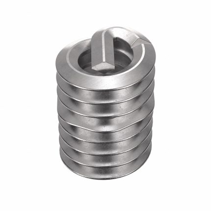 HELI-COIL Helical Insert: Tanged Tang Style, Free-Running, #6-32 Thread Size, 1,000 PK