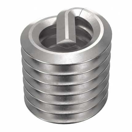 HELI-COIL Helical Insert: Tanged Tang Style, Free-Running, #8-32 Thread Size, 1,000 PK