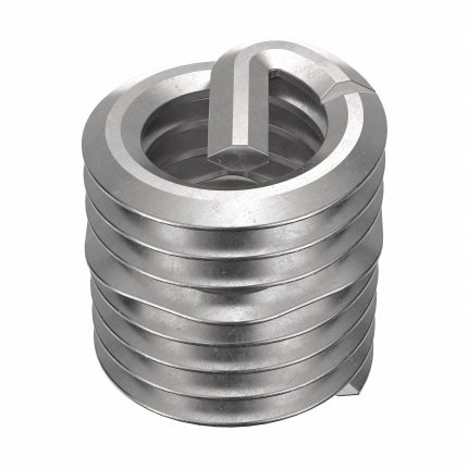 HELI-COIL Helical Insert: Tanged Tang Style, Free-Running, #10-32 Thread Size, 1,000 PK