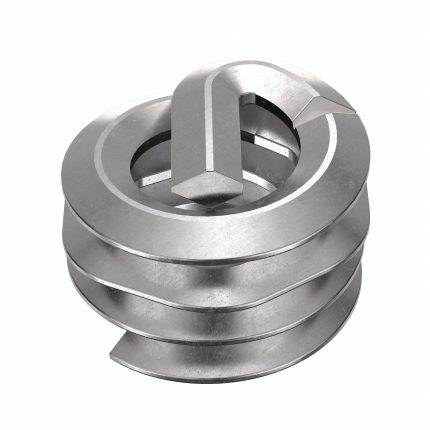 HELI-COIL Helical Insert: Tanged Tang Style, Screw-Locking, #6-32 Thread Size, Plain, 1,000 PK