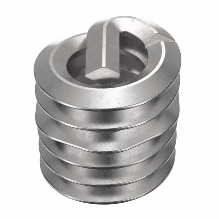 HELI-COIL Helical Insert: Tanged Tang Style, Screw-Locking, #6-32 Thread Size, 1,000 PK