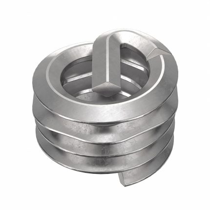 HELI-COIL Helical Insert: Tanged Tang Style, Screw-Locking, #8-32 Thread Size, 1,000 PK