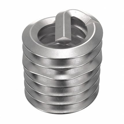 HELI-COIL Helical Insert: Tanged Tang Style, Screw-Locking, #8-32 Thread Size, 1,000 PK