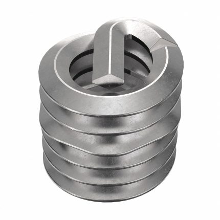 HELI-COIL Helical Insert: Tanged Tang Style, Screw-Locking, #10-24 Thread Size, Plain, 1,000 PK