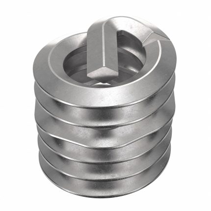 HELI-COIL Helical Insert: Tanged Tang Style, Screw-Locking, #10-24 Thread Size, 1,000 PK