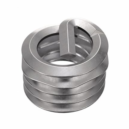 HELI-COIL Helical Insert: Tanged Tang Style, Screw-Locking, 5/16"-18 Thread Size, Plain, 500 PK
