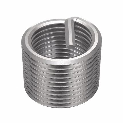 HELI-COIL Helical Insert: Tanged Tang Style, Screw-Locking, 1"-12 Thread Size, 1 in Overall Lg