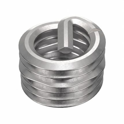 HELI-COIL Helical Insert: Tanged Tang Style, Screw-Locking, 1/4"-28 Thread Size, 1,000 PK