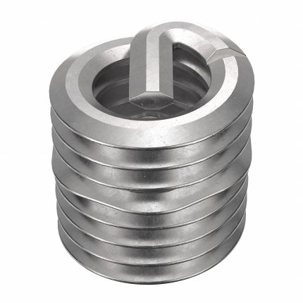 HELI-COIL Helical Insert: Tanged Tang Style, Screw-Locking, M4-0.70 Thread Size, 1,000 PK