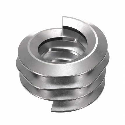 HELI-COIL Helical Insert: Tangless Tang Style, Screw-Locking, #6-32 Thread Size, Plain, 1,000 PK