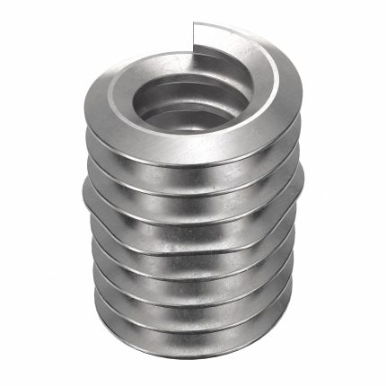 HELI-COIL Helical Insert: Tangless Tang Style, Screw-Locking, #6-32 Thread Size, Plain, 1,000 PK