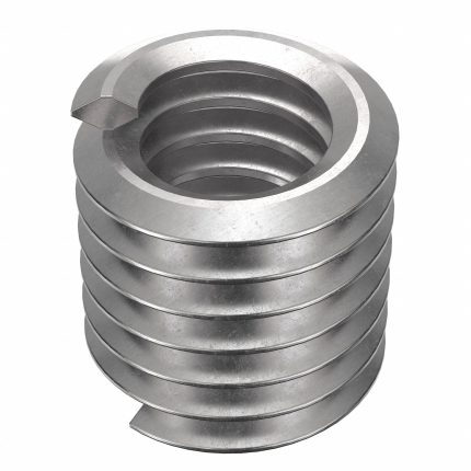 HELI-COIL Helical Insert: Tangless Tang Style, Screw-Locking, #8-32 Thread Size, Plain, 1,000 PK