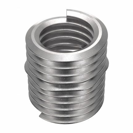 HELI-COIL Helical Insert: Tangless Tang Style, Screw-Locking, 1/4"-20 Thread Size, Plain, 1,000 PK