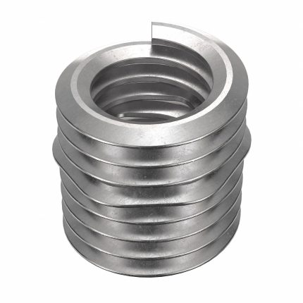 HELI-COIL Helical Insert: Tangless Tang Style, Screw-Locking, #10-32 Thread Size, Plain, 1,000 PK