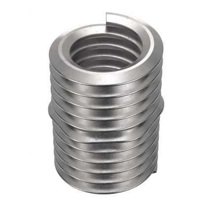 HELI-COIL Helical Insert: Tangless Tang Style, Screw-Locking, #10-32 Thread Size, Plain, 1,000 PK
