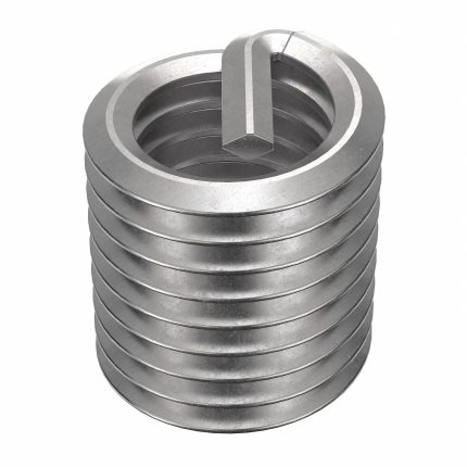 HELI-COIL Helical Insert: Tanged Tang Style, Free-Running, M10-1.50 Thread Size, Plain, Plain, 12 PK