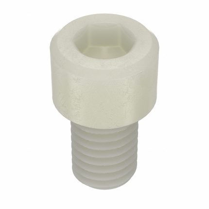Socket Head Cap Screw: 1/2"-13 Thread Size, 3/4 in Lg, Std, Plain, Nylon, Not Graded, 5 PK