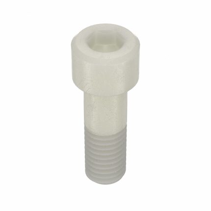 Socket Head Cap Screw: 1/2"-13 Thread Size, 1 1/2 in Lg, Std, Plain, Nylon, Not Graded, 5 PK