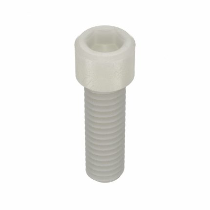Socket Head Cap Screw: 5/16"-18 Thread Size, 1 in Lg, Std, Plain, Nylon, Not Graded, 10 PK