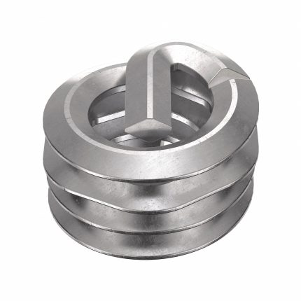 HELI-COIL Helical Insert: Tangless Tang Style, Screw-Locking, #2-56 Thread Size, Plain, 100 PK