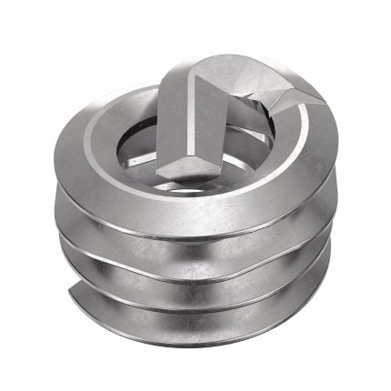 HELI-COIL Helical Insert: Tangless Tang Style, Screw-Locking, #4-40 Thread Size, 100 PK