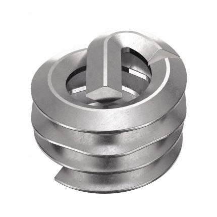 HELI-COIL Helical Insert: Tangless Tang Style, Screw-Locking, #6-32 Thread Size, 100 PK