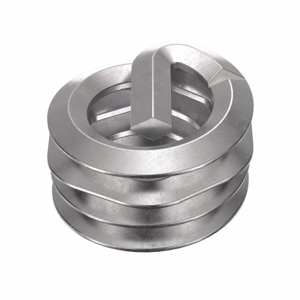 HELI-COIL Helical Insert: Tangless Tang Style, Screw-Locking, 1/4"-20 Thread Size, 100 PK