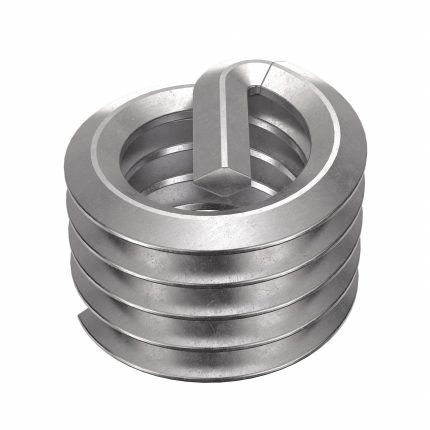 HELI-COIL Helical Insert: Tanged Tang Style, Screw-Locking, 5/16"-18 Thread Size, Plain, 100 PK