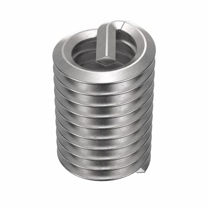HELI-COIL Helical Insert: Tanged Tang Style, Screw-Locking, 5/16"-18 Thread Size, Plain, 100 PK