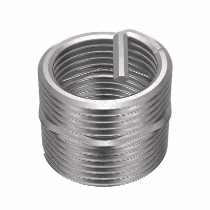 HELI-COIL Helical Insert: Tanged Tang Style, Screw-Locking, 1 1/8"-12 Thread Size, Plain, 100 PK