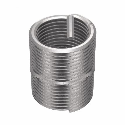 HELI-COIL Helical Insert: Tanged Tang Style, Screw-Locking, 1 1/8"-12 Thread Size, Plain, 100 PK