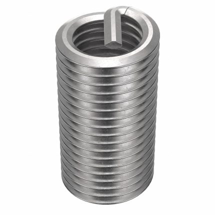 HELI-COIL Helical Insert: Tanged Tang Style, Screw-Locking, 5/16"-24 Thread Size, 100 PK