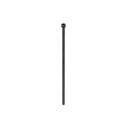 Socket Head Cap Screw: #10-24 Thread Size, 7 1/2 in Lg, Std, Black Oxide, Steel, 5/32 in Drive, 5 PK