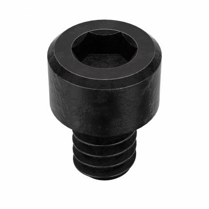Socket Head Cap Screw: #10-24 Thread Size, 1/4 in Lg, Std, Black Oxide, Steel, 5/32 in Drive, 100 PK