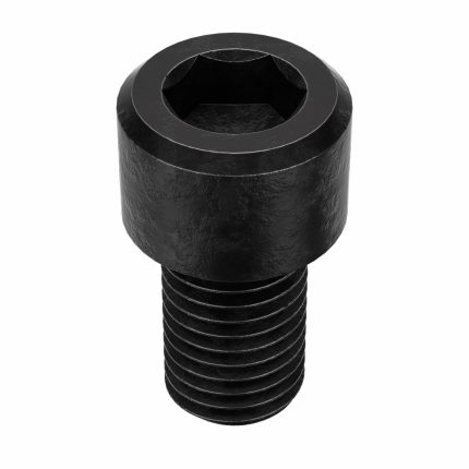 Socket Head Cap Screw: 5/16"-24 Thread Size, 1/2 in Lg, Std, Black Oxide, Steel, 100 PK