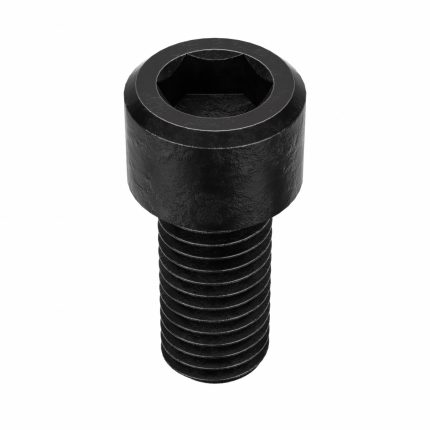 Socket Head Cap Screw: M12-1.75 Thread Size, 25 mm Lg, Std, Black Oxide, Steel, Class 12.9, 100 PK