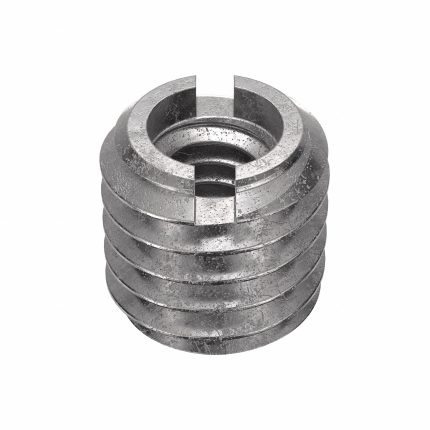 E-Z LOK Self Locking Thread Insert: Heavy Wall, 1/4"-20 Int Thrd Sz, 7/16"-14 Ext Thrd Sz, 5 PK