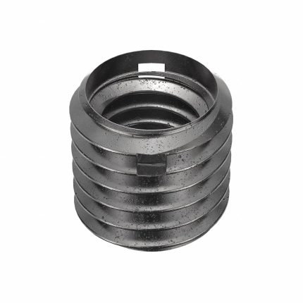 E-Z LOK Self Locking Thread Insert: Thin Wall, 7/16"-14 Int Thrd Sz, 9/16"-12 Ext Thrd Sz, 5 PK