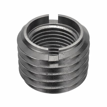 E-Z LOK Self Locking Thread Insert: Heavy Wall, 5/8"-18 Int Thrd Sz, 7/8"-9 Ext Thrd Sz, Steel, 5 PK