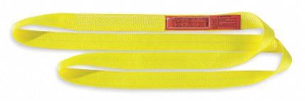 LIFT-ALL Web Sling: Type 5, Polyester, 1 Plies, 8 ft Sling Lg, 1 in Sling Wd